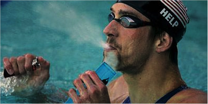 Phelps Makes History…Despite His 2009 Bong Hit! - LIWTS