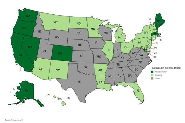 US State Cannabis Laws